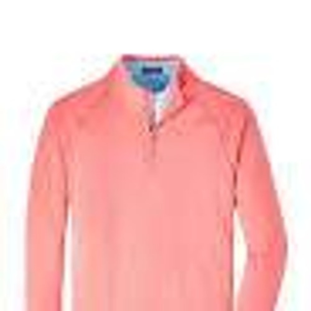 Peter Millar Crown Crafted Mens Merino Wool 1/4 Zip Pullover MS23XK76 L